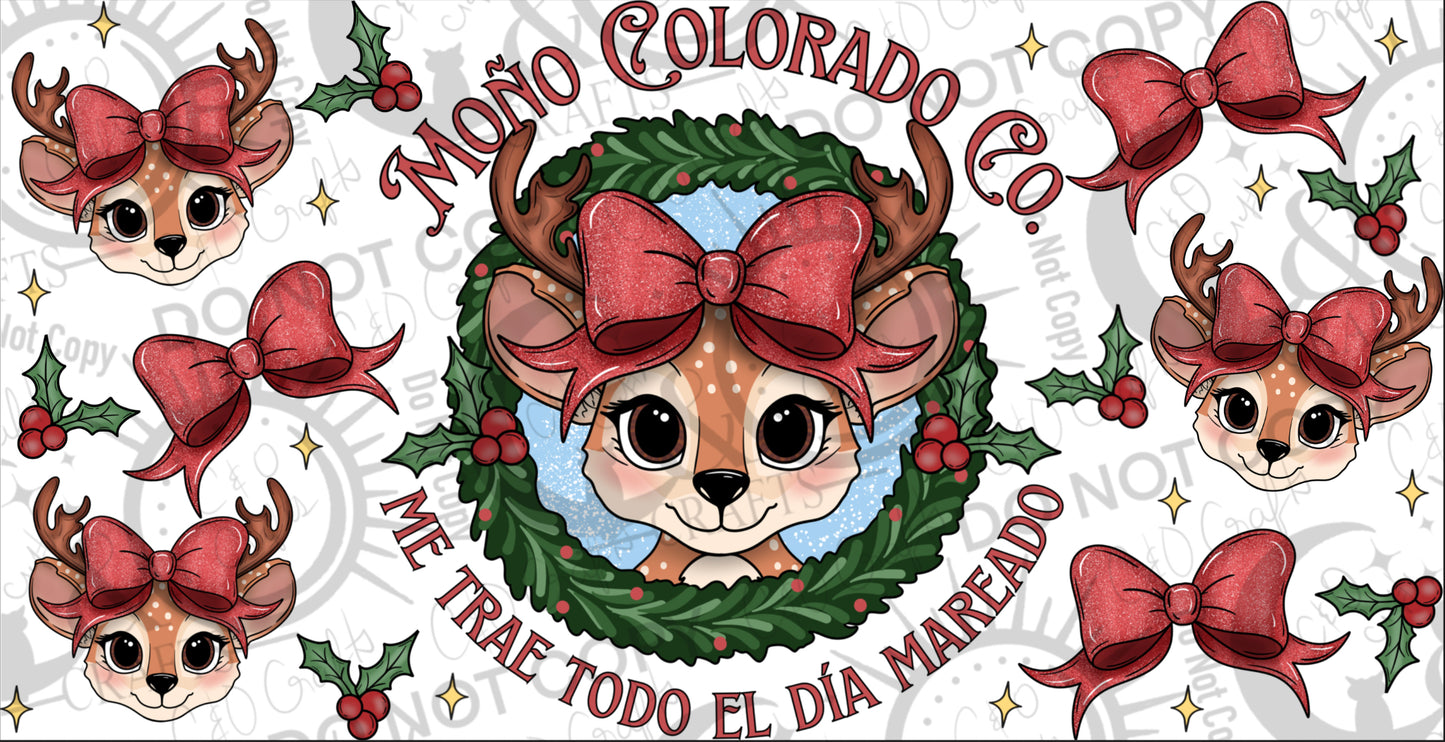 Moño Colorado 16oz PNG