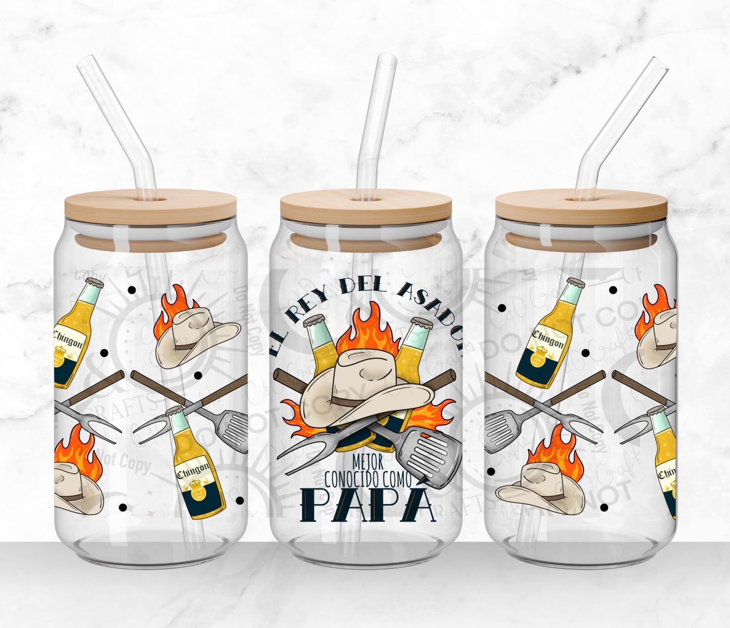 Asador King 16oz PNG