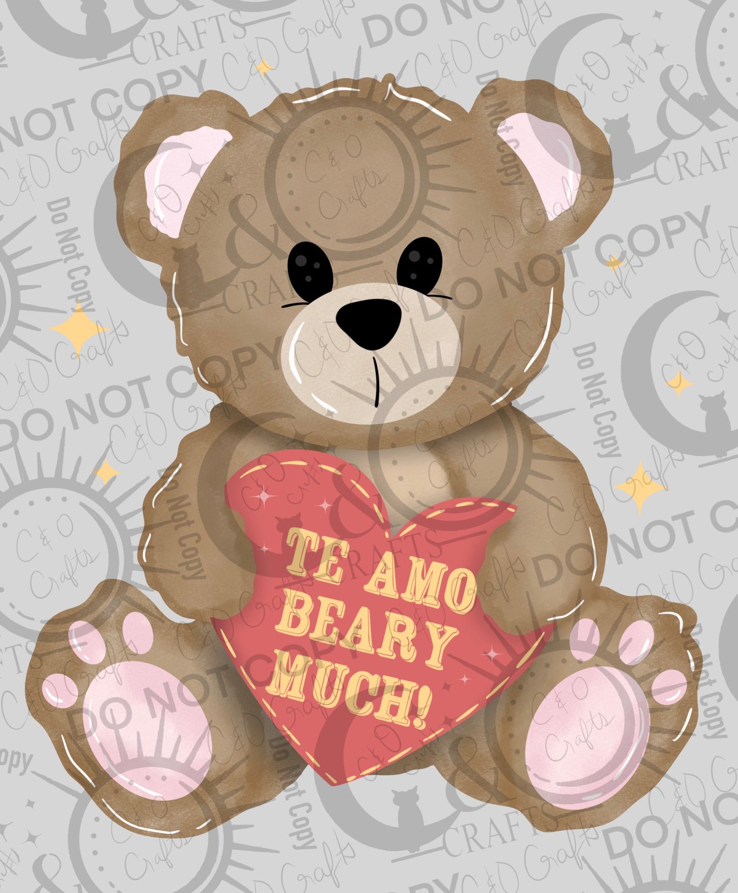 Beary Much PNG