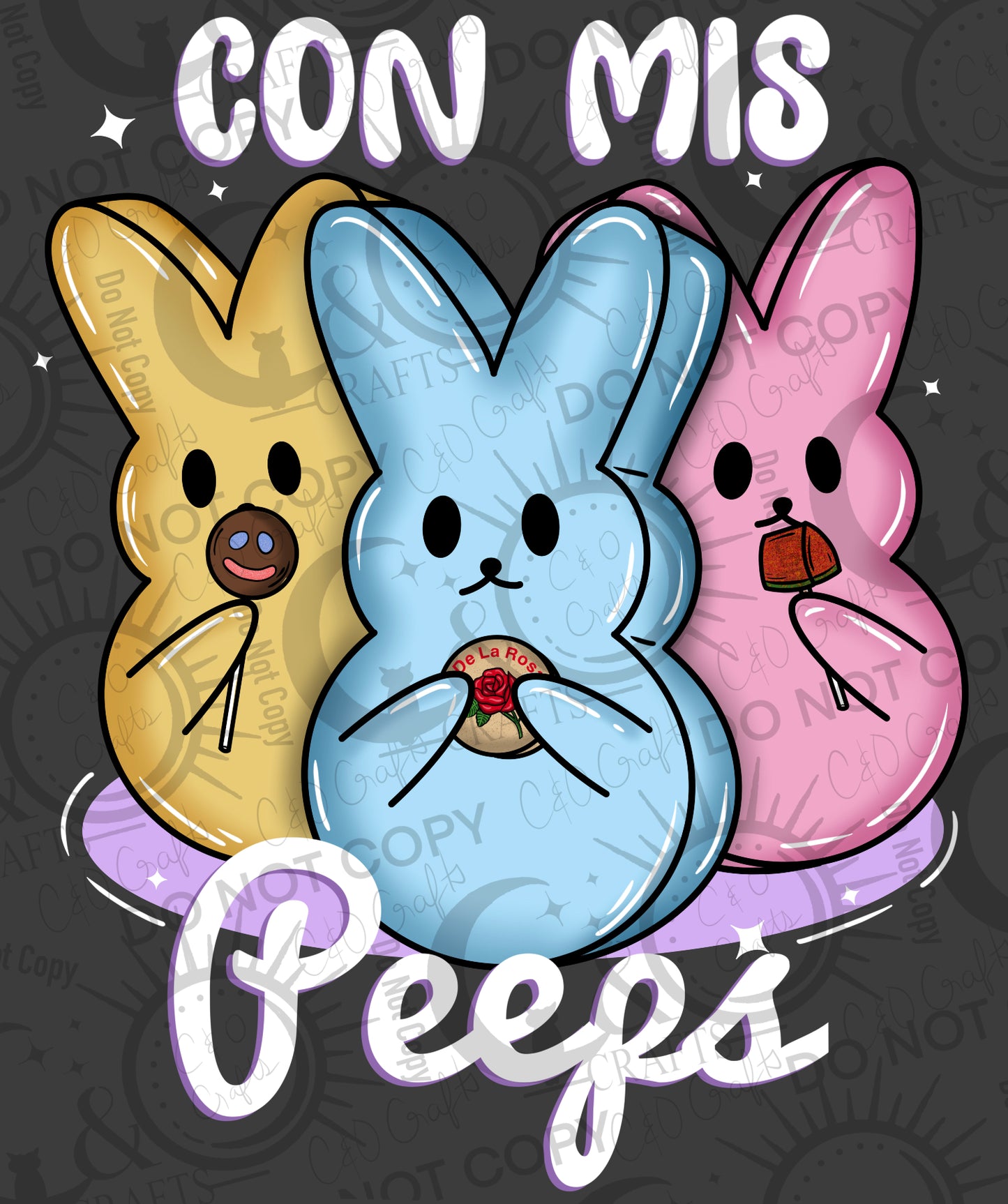 Con Mis Peeps Inverted