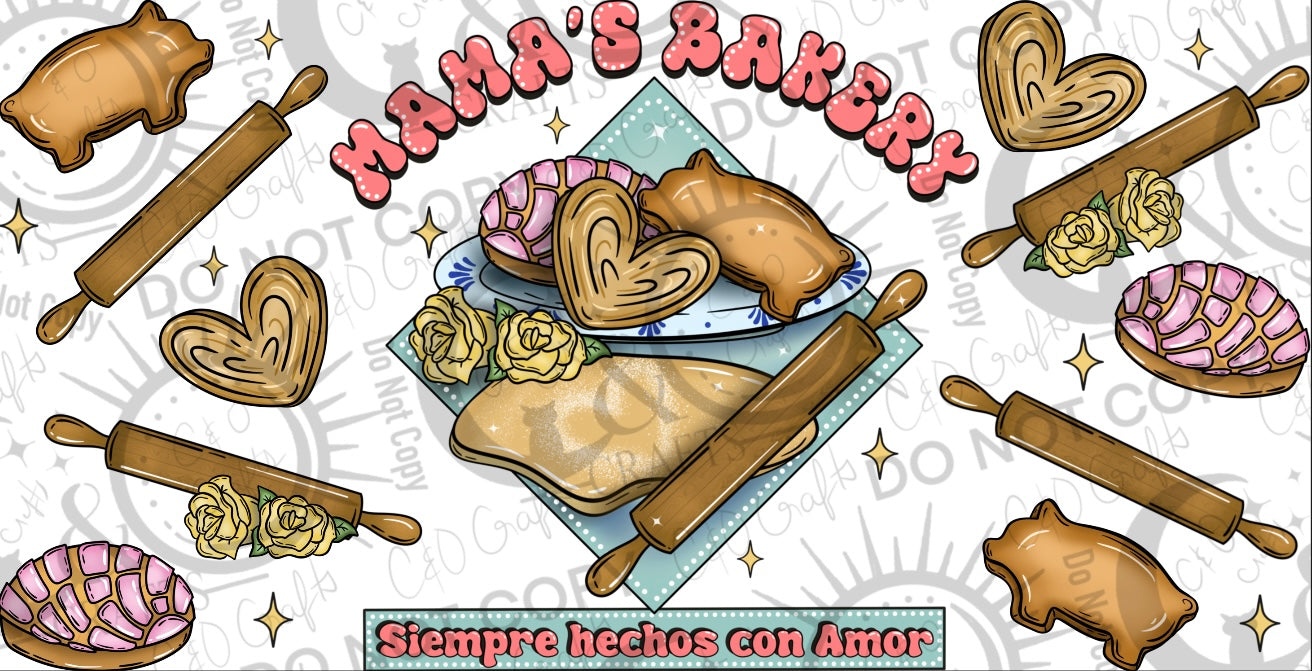 Mama’s Bakery 16oz PNG