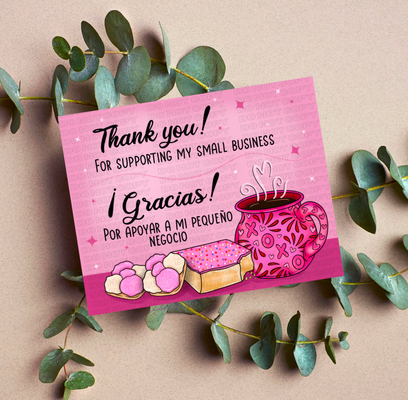 Pink XoXo Insert Card PNG