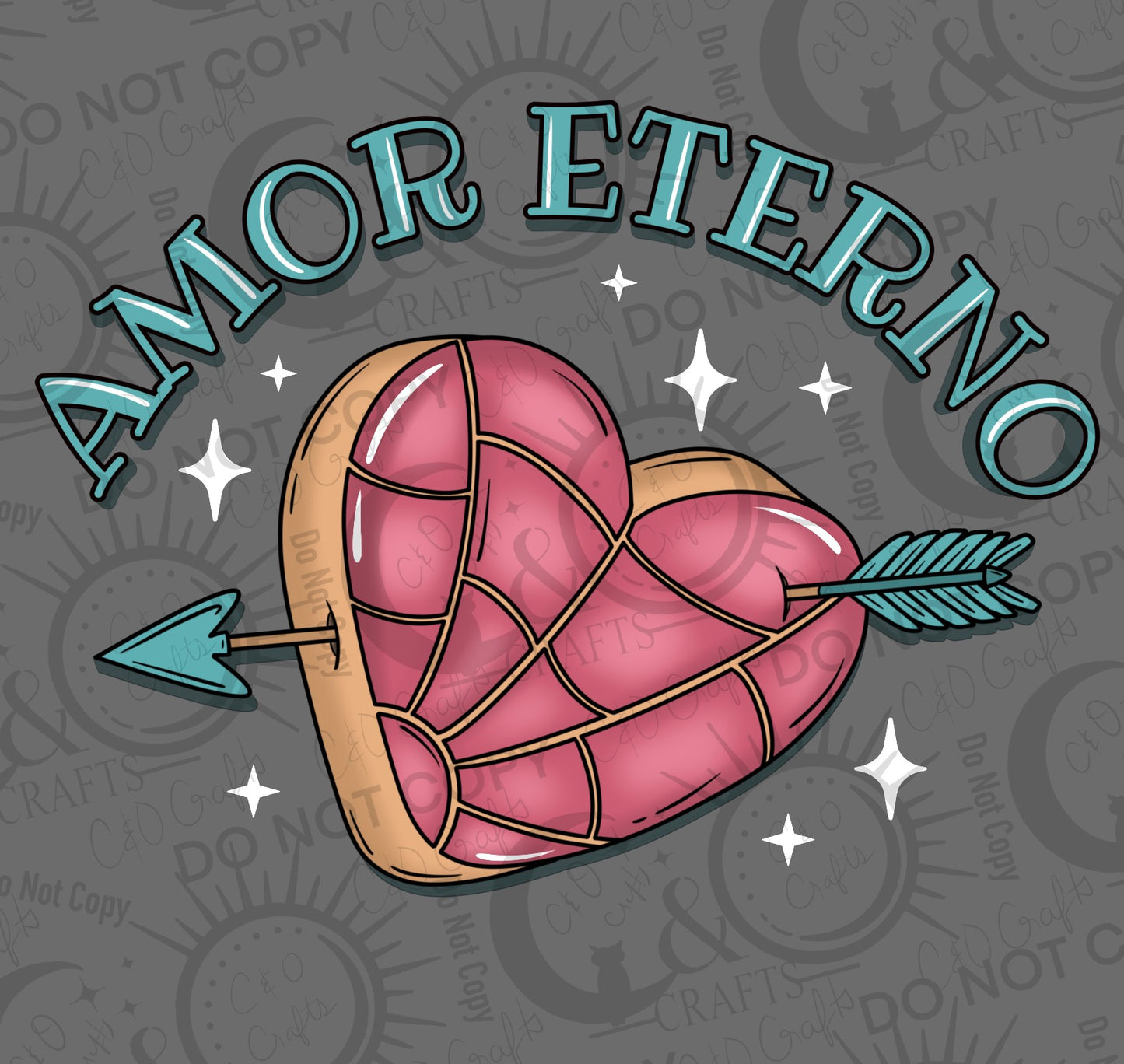 Amor Flechado (black/inverted) PNGs