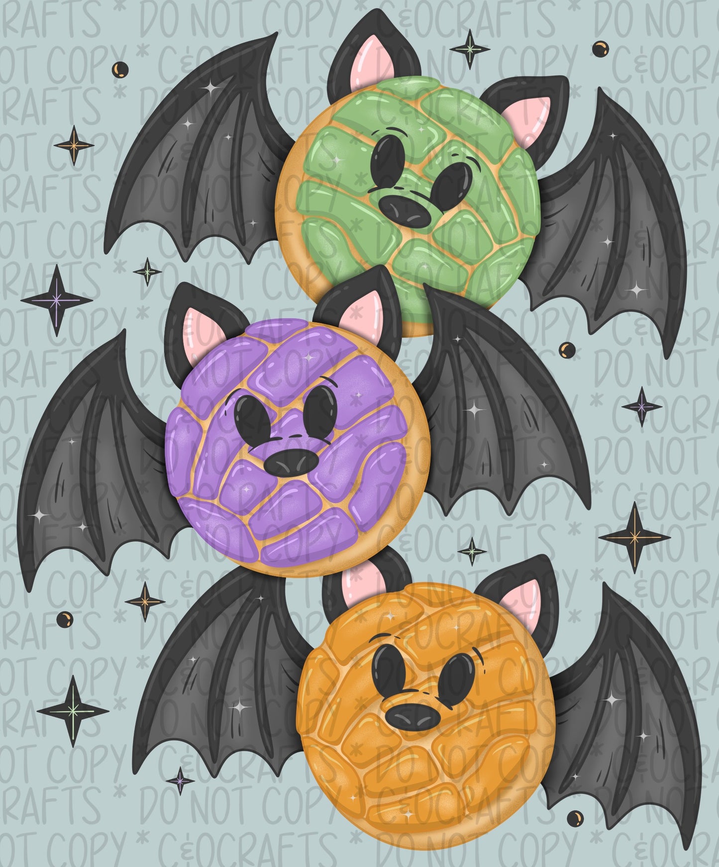 Concha Bats PNG