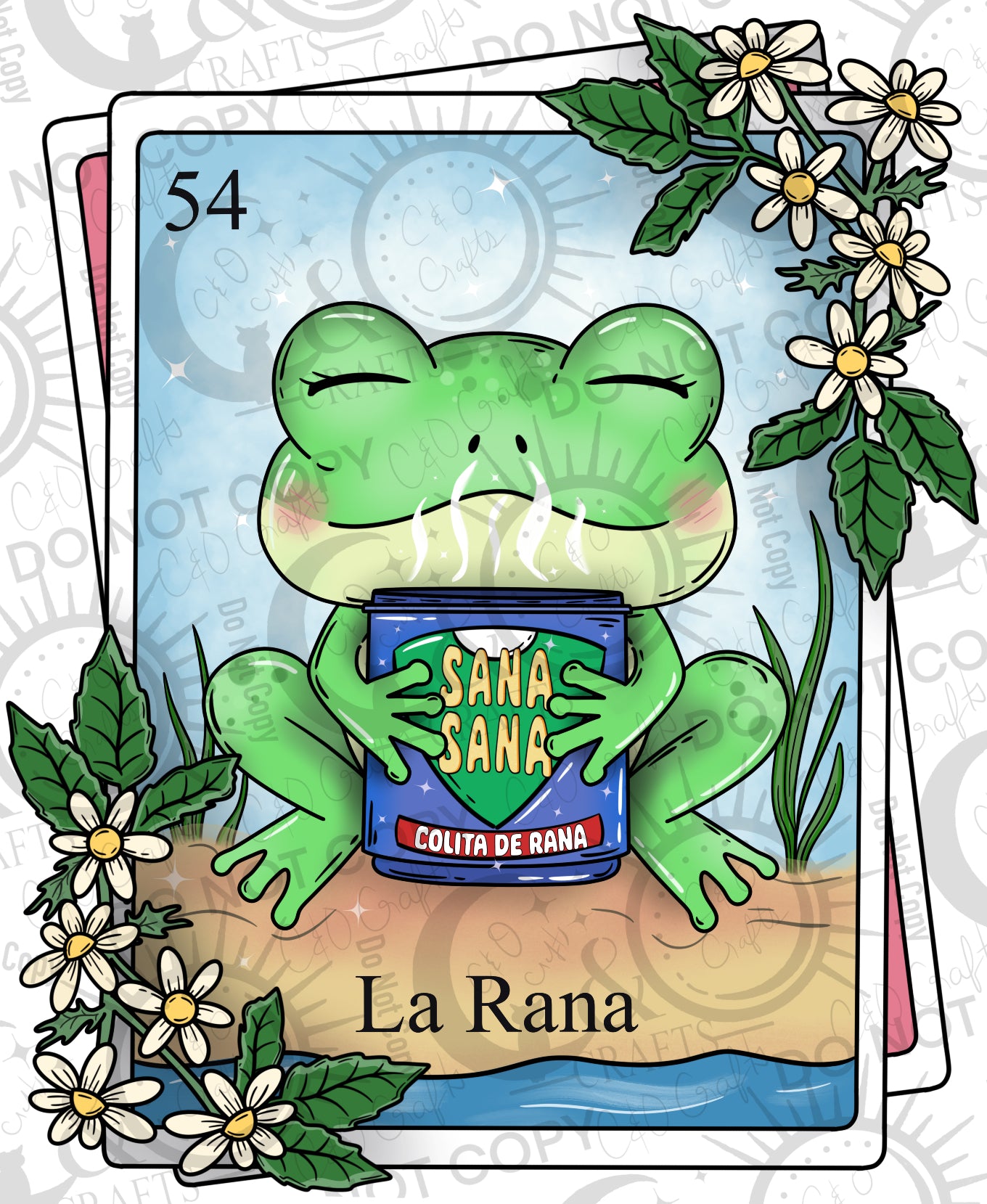 La Rana Card PNG
