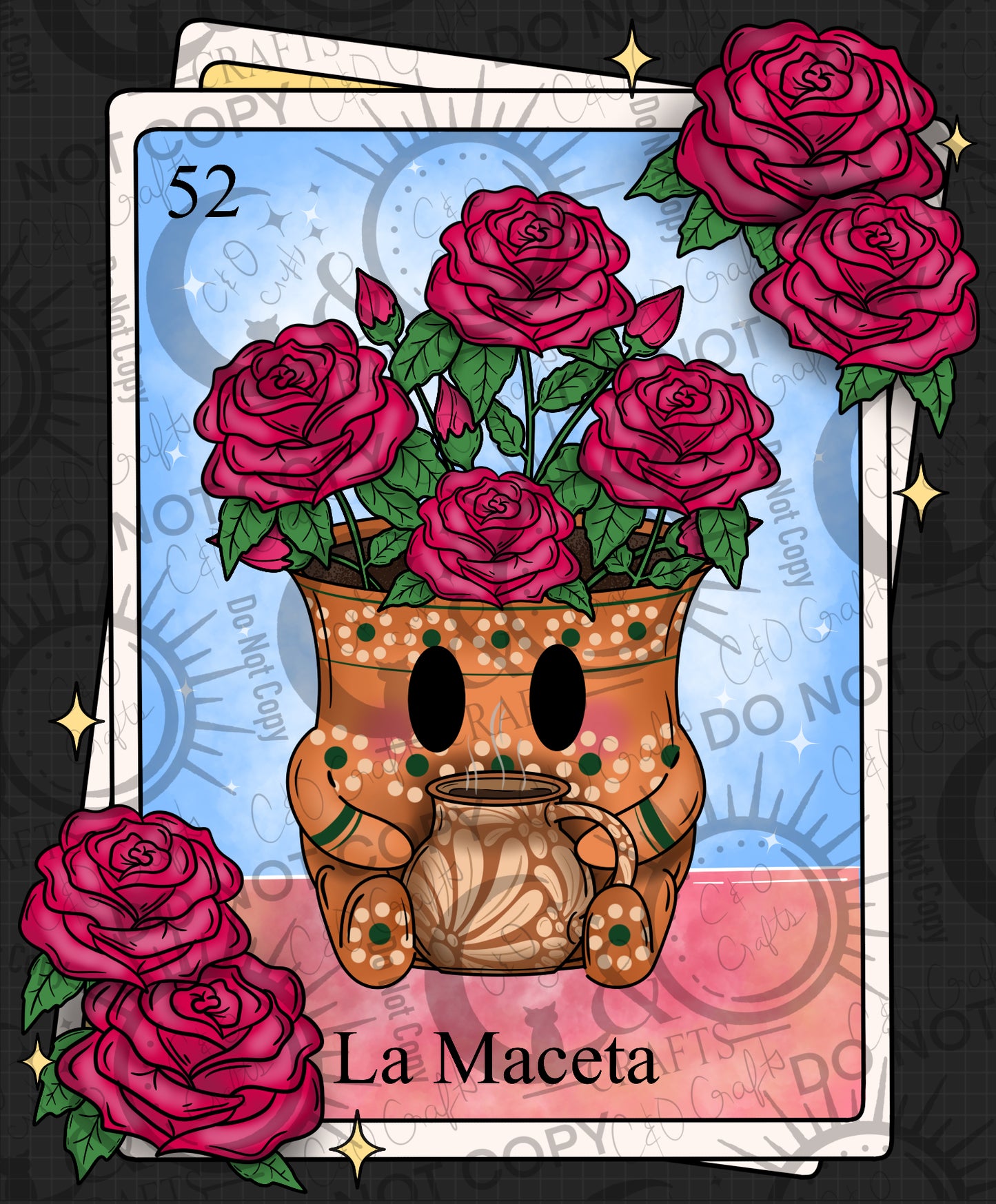 La Maceta Card PNG