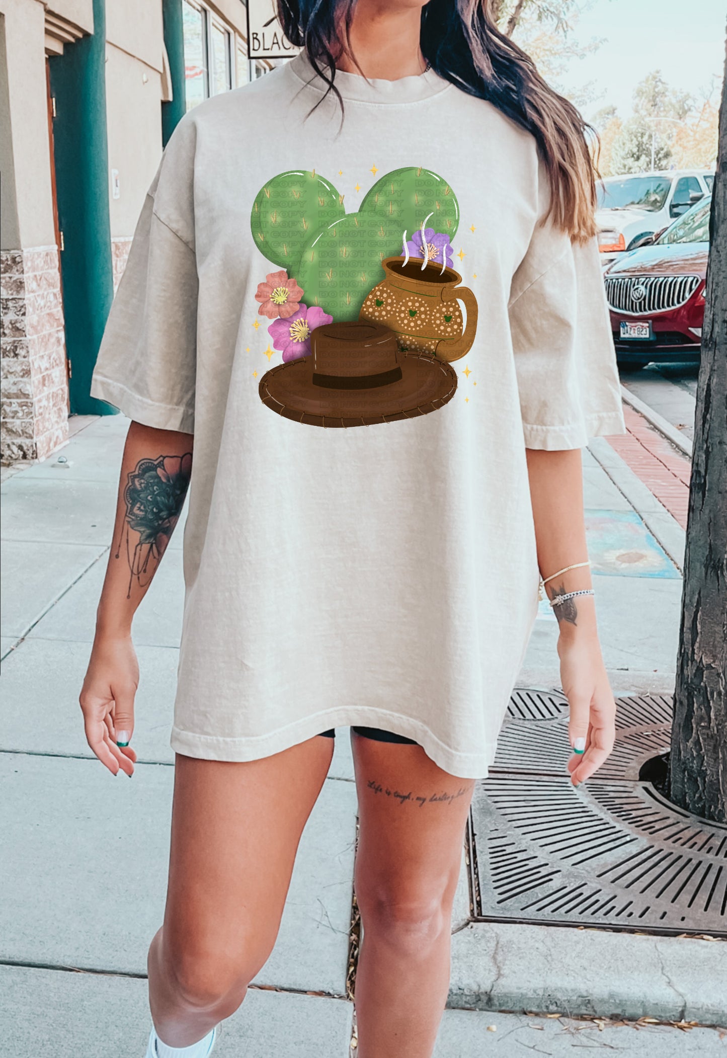 Cactus Mouse (Brown Hat) PNG