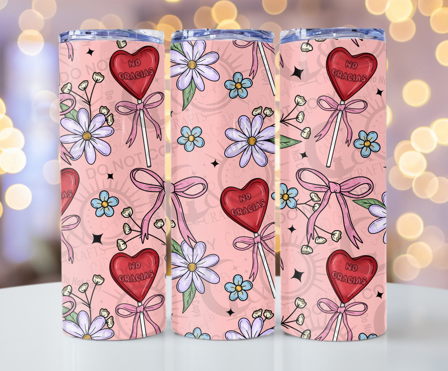 No Gracias Paleta 12x12 Seamless PNG