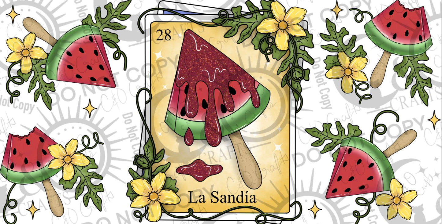 Sandía Card 16oz PNG