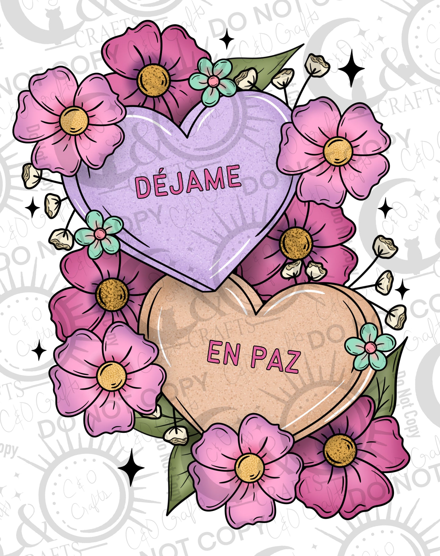 Conversation Hearts2 PNG