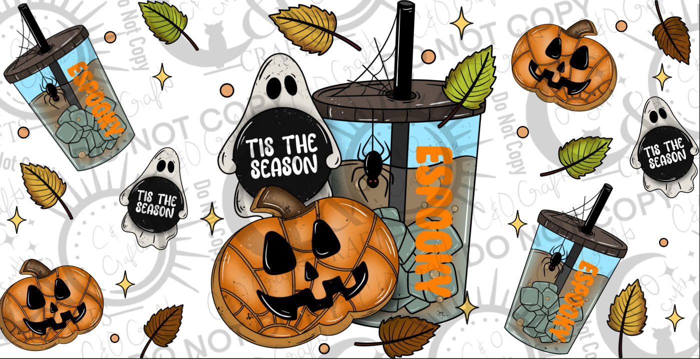 Espooky Season 16oz PNG