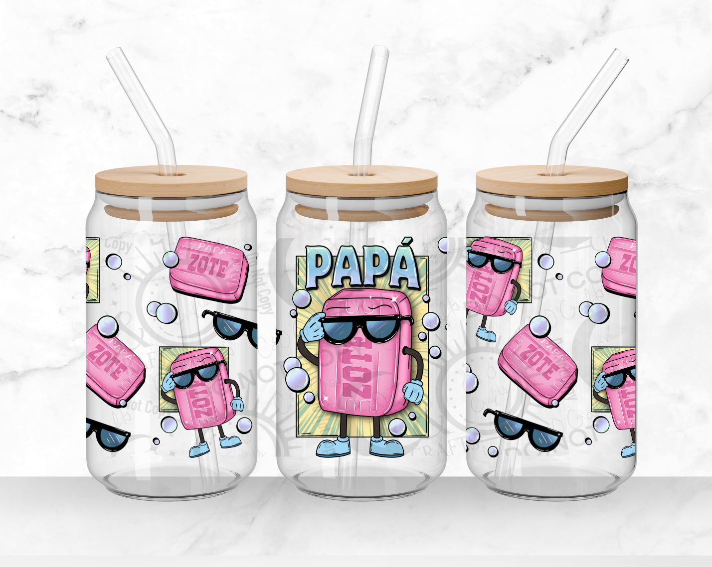 PapáZote 16oz PNG