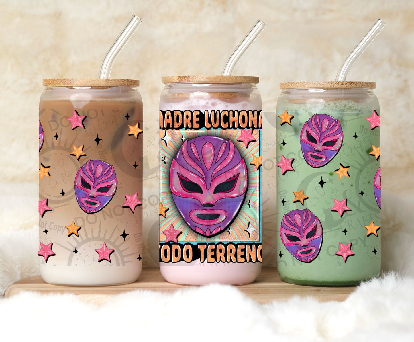 MADRE LUCHONA 16oz PNG