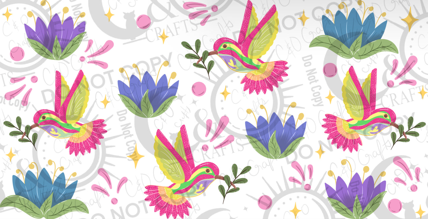 Peace Colibrís-2 16oz PNG