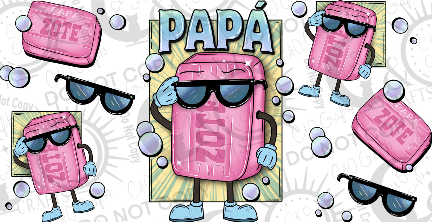 PapáZote 16oz PNG