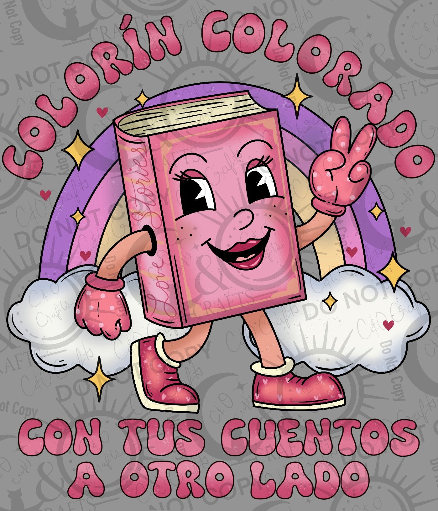 Colorín Colorado Pink PNG