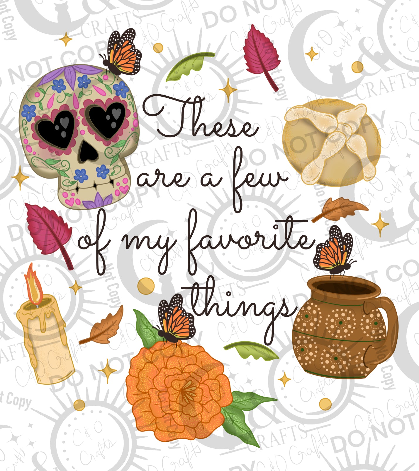 Favorite things PNG (Brown)
