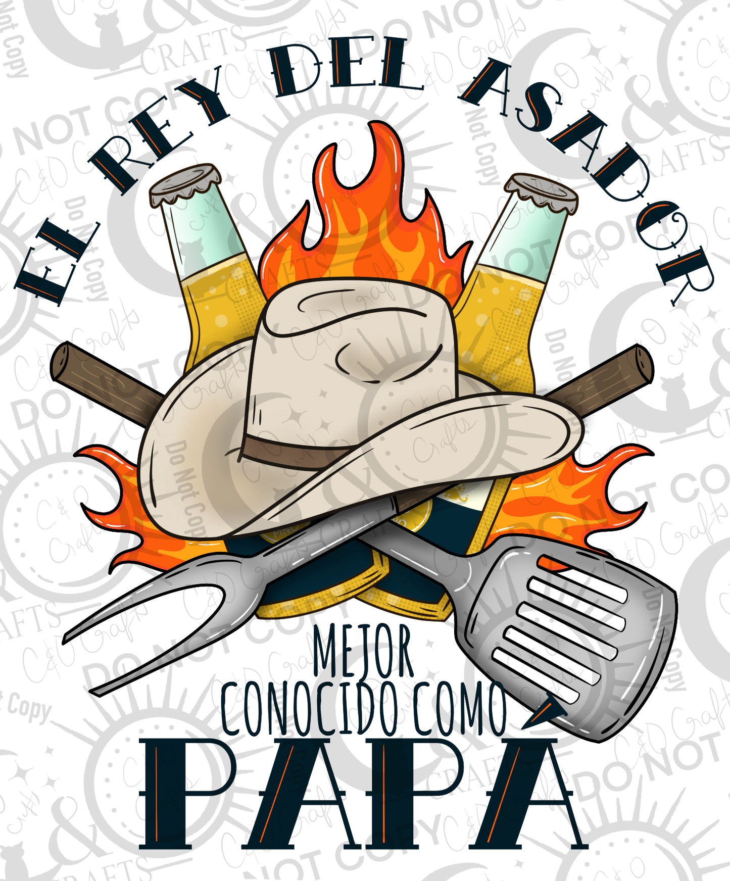Asador King PNG