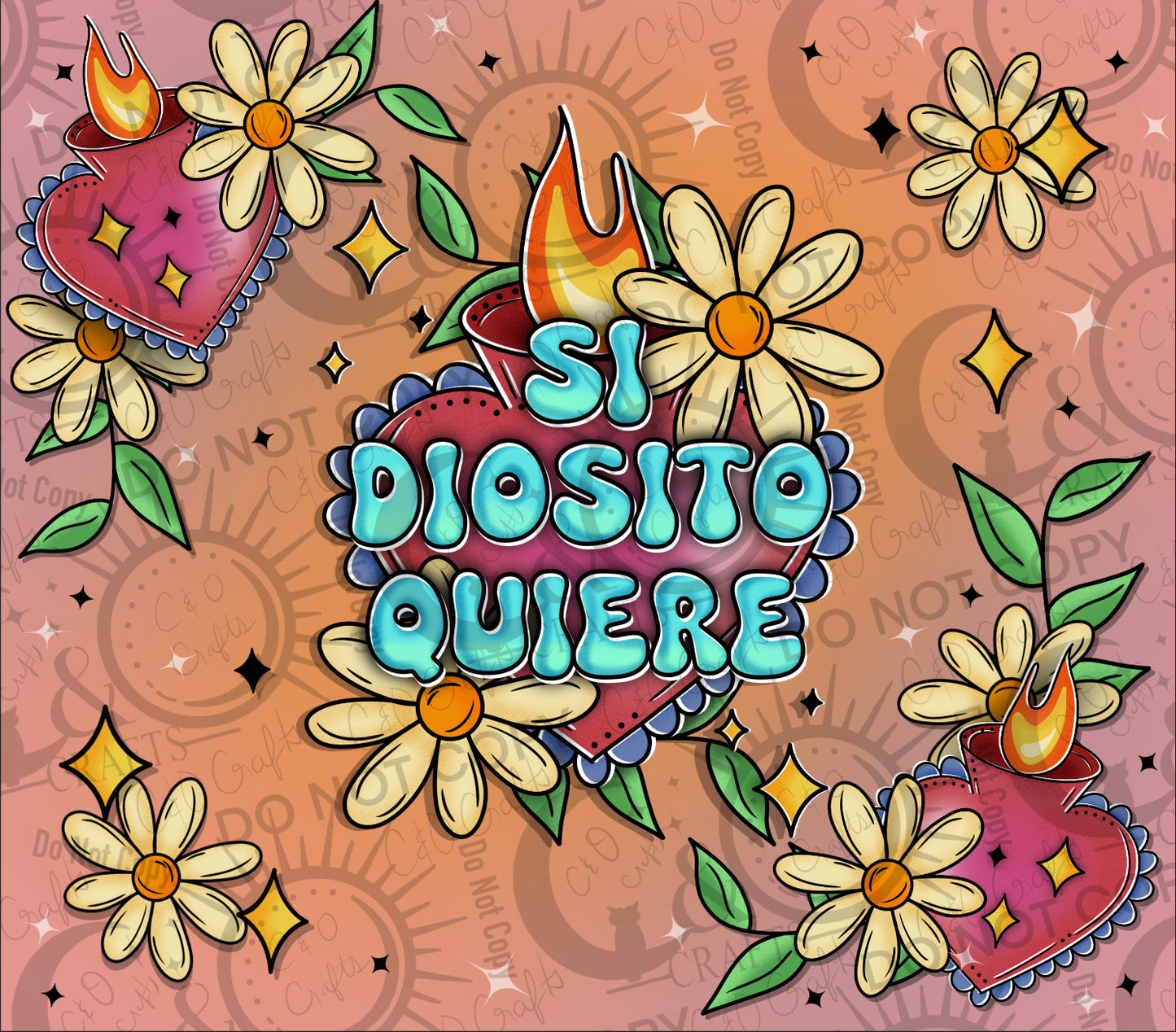 Si Diosito Quiere 20oz Wrap