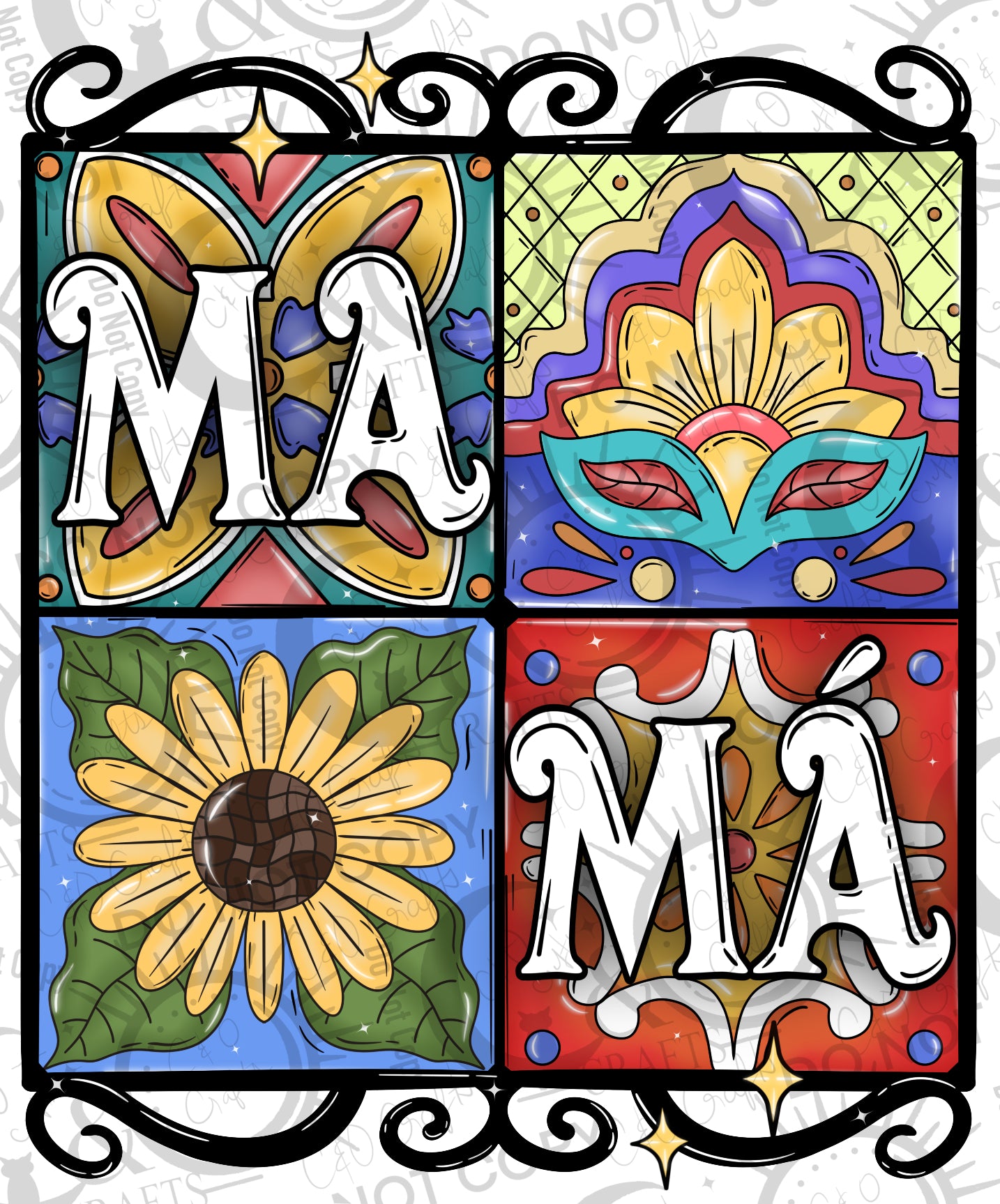 Mamá Talavera Tiles PNG