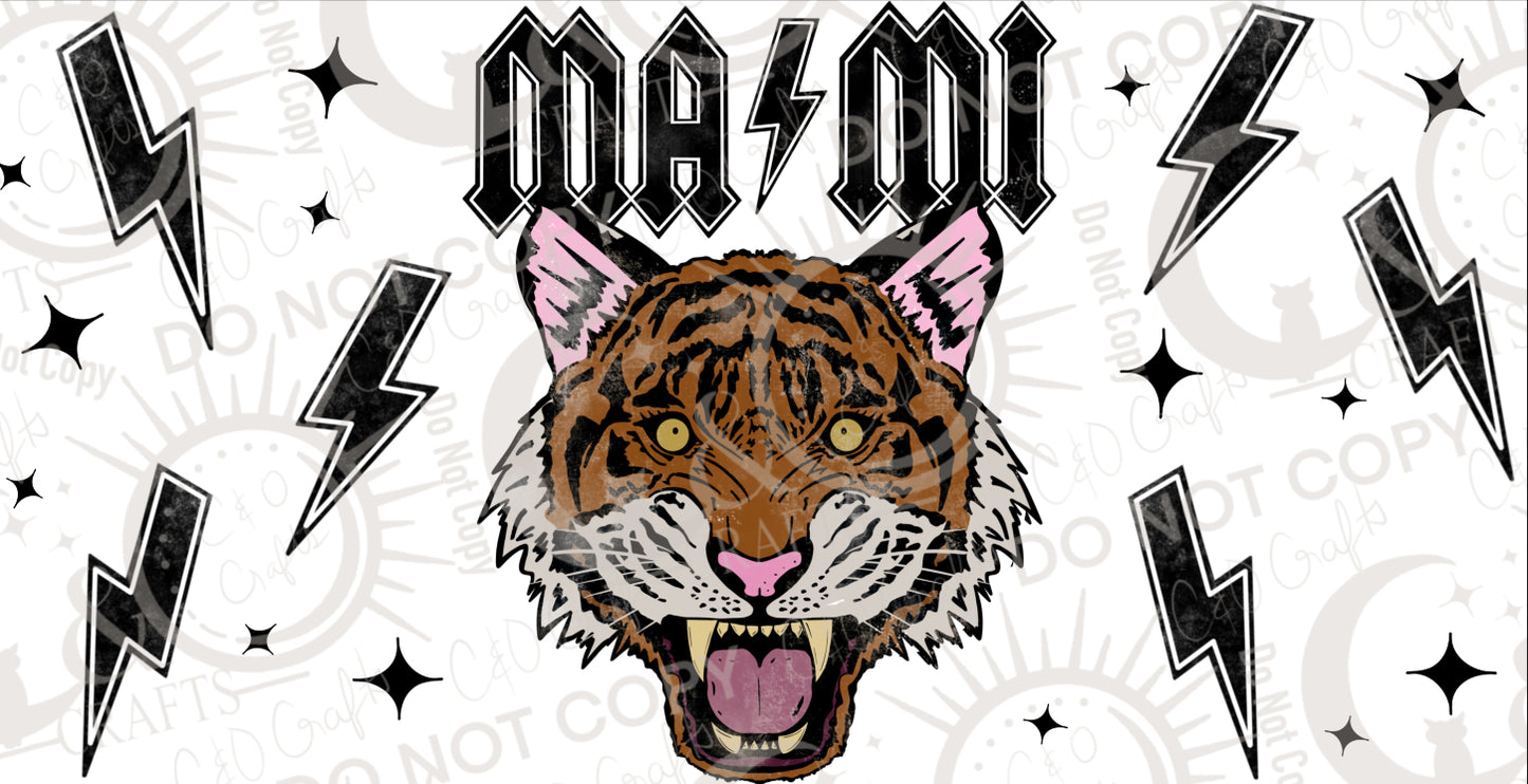 Mami Tiger 16oz PNG