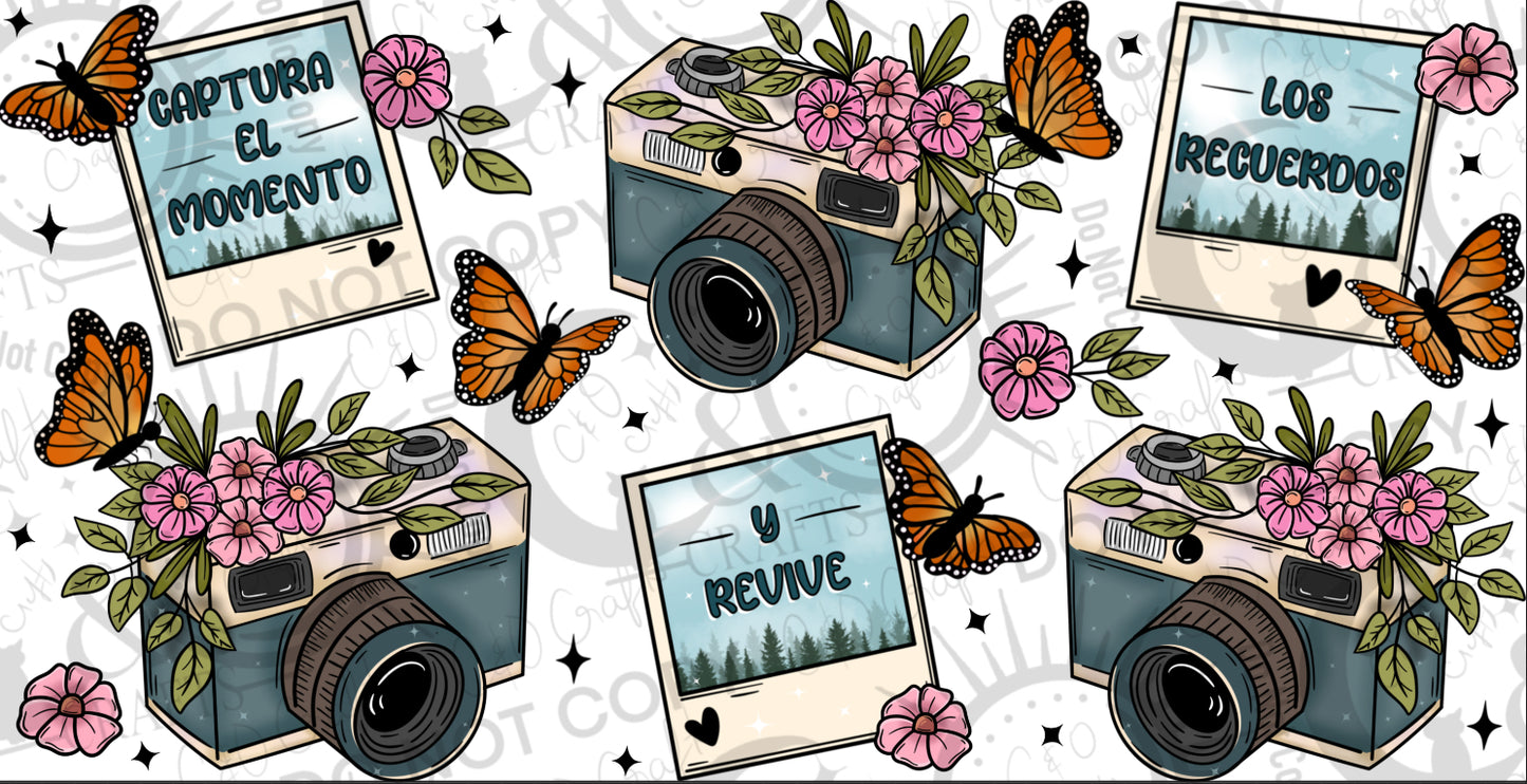 Captura el Momento 16oz PNG