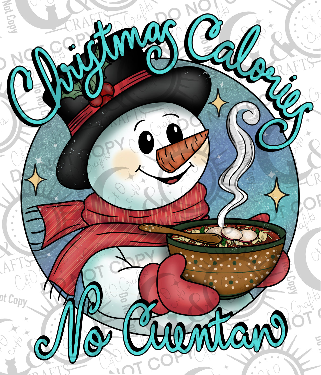 Christmas Calories PNG