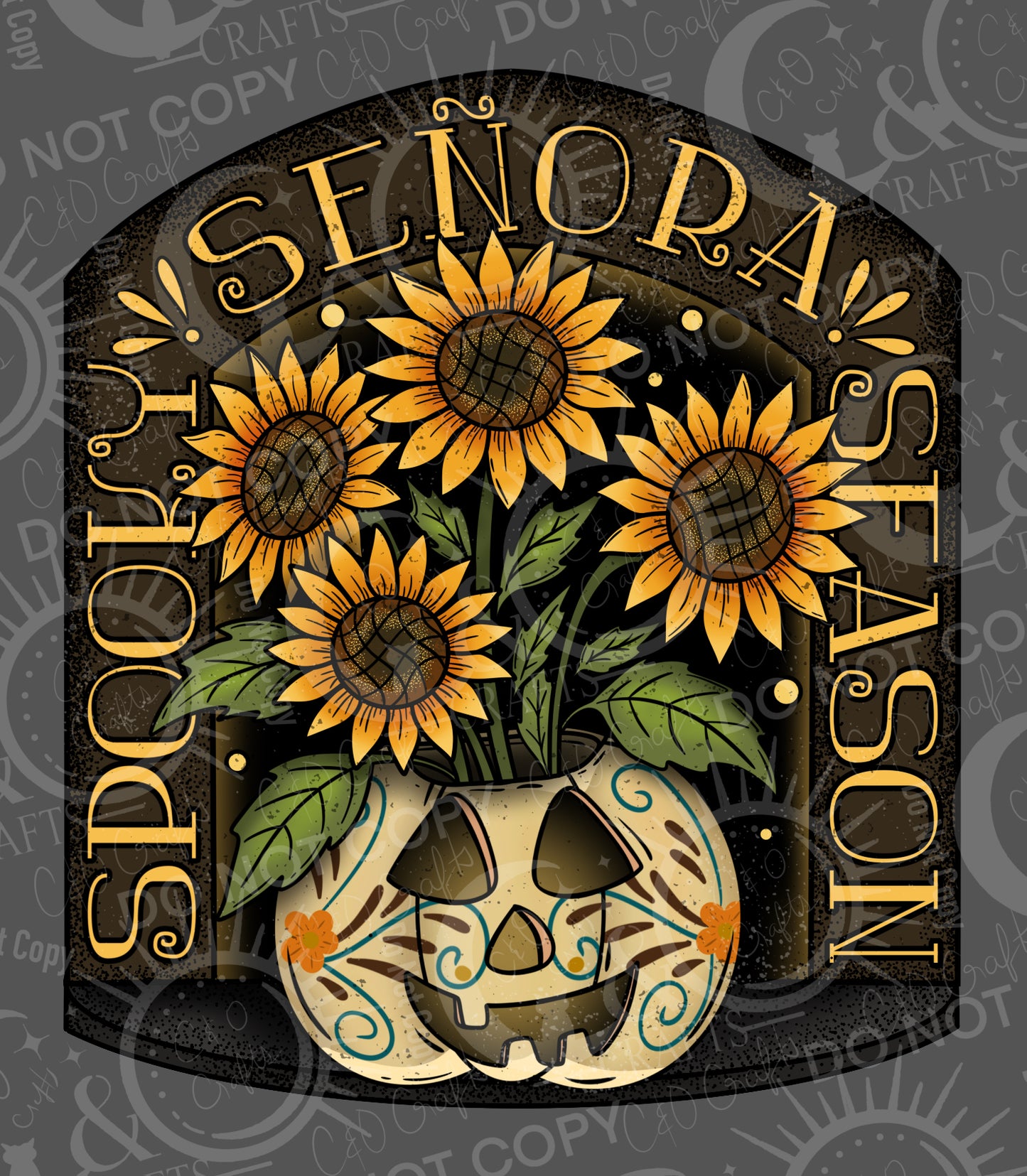 Spooky Señora Season PNG