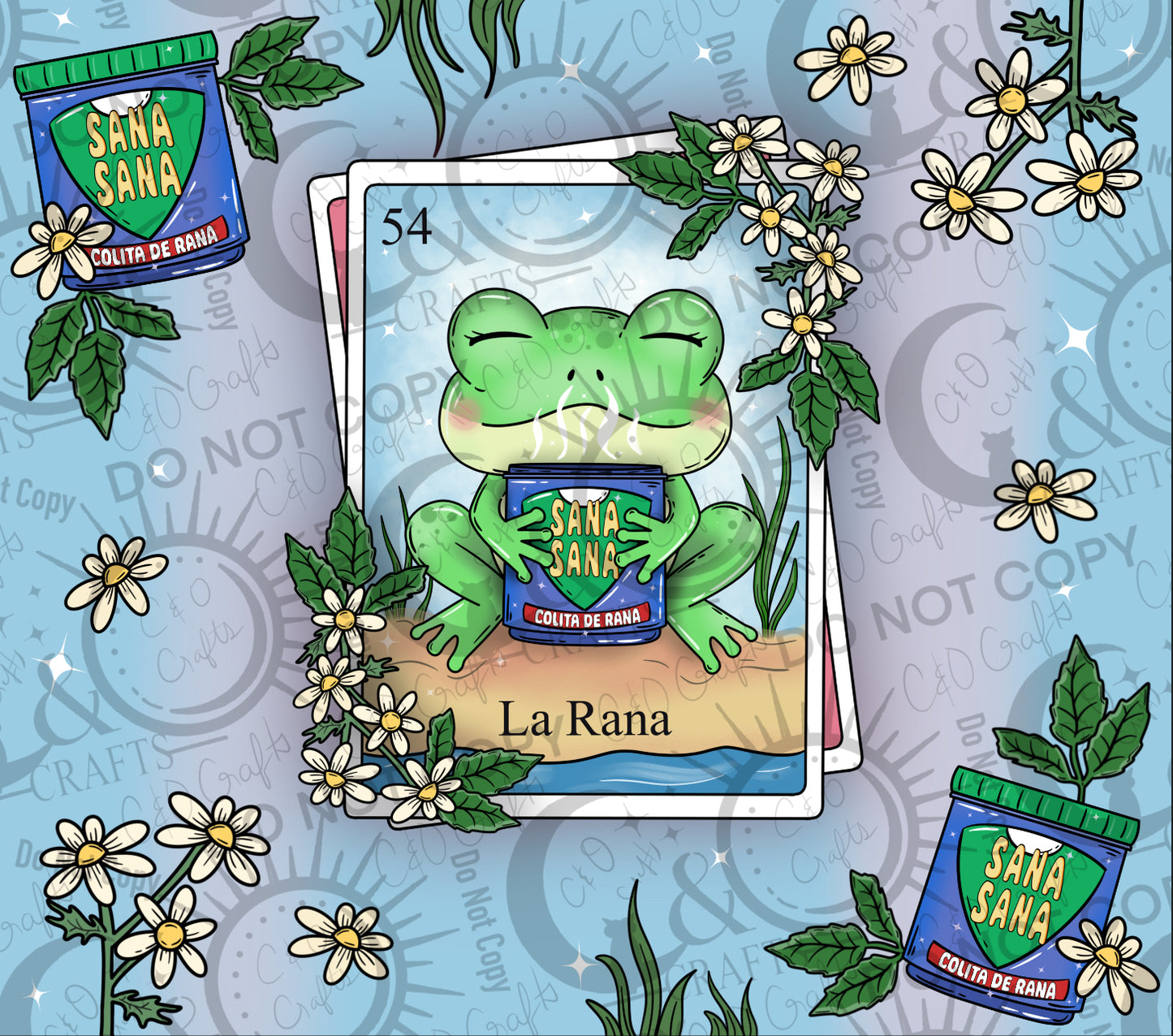 La Rana 20oz Wrap PNG