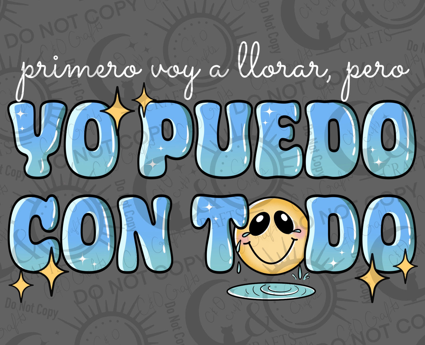 Llorar PNGs (black/white)