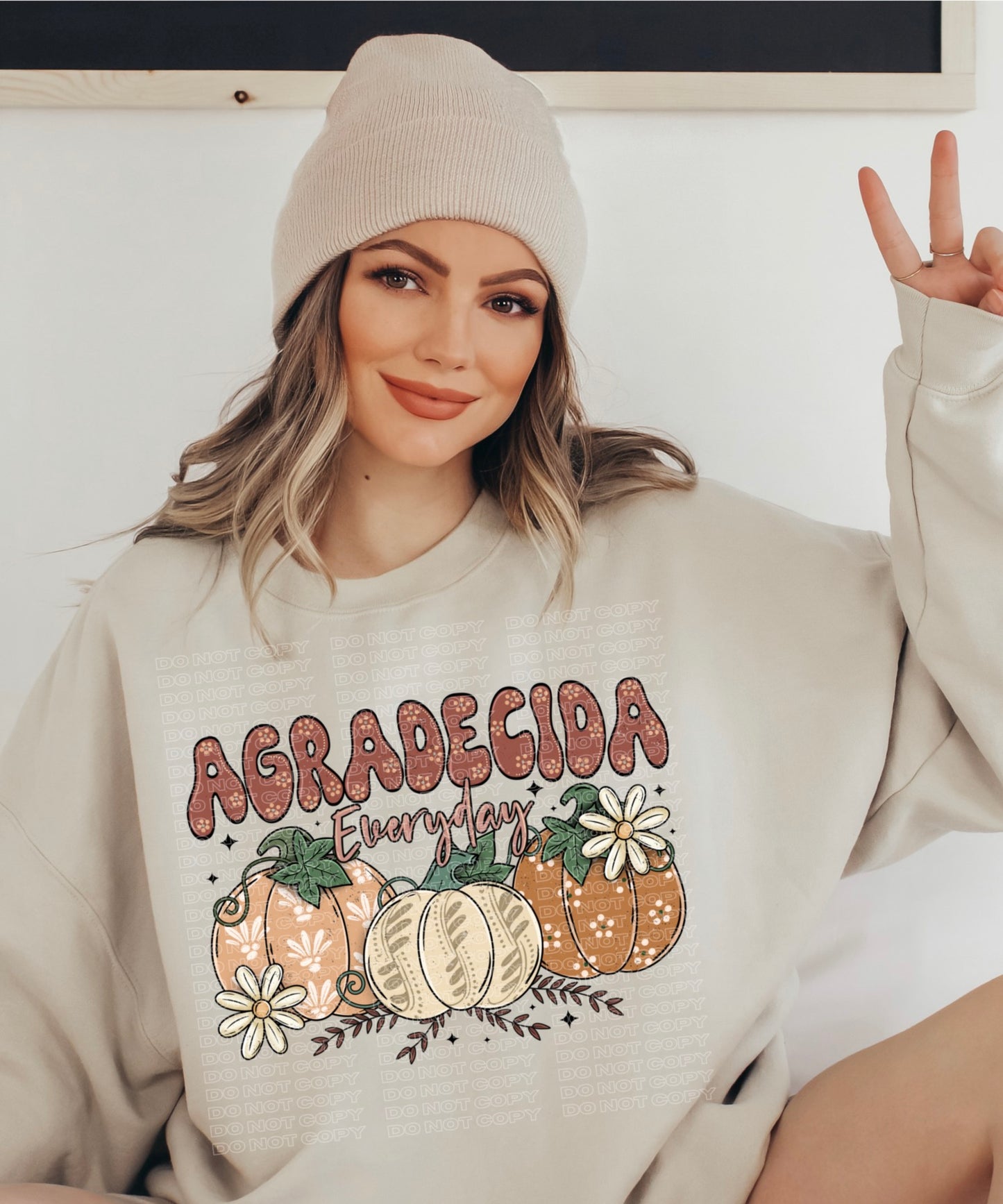 Agradecida Everyday PNG
