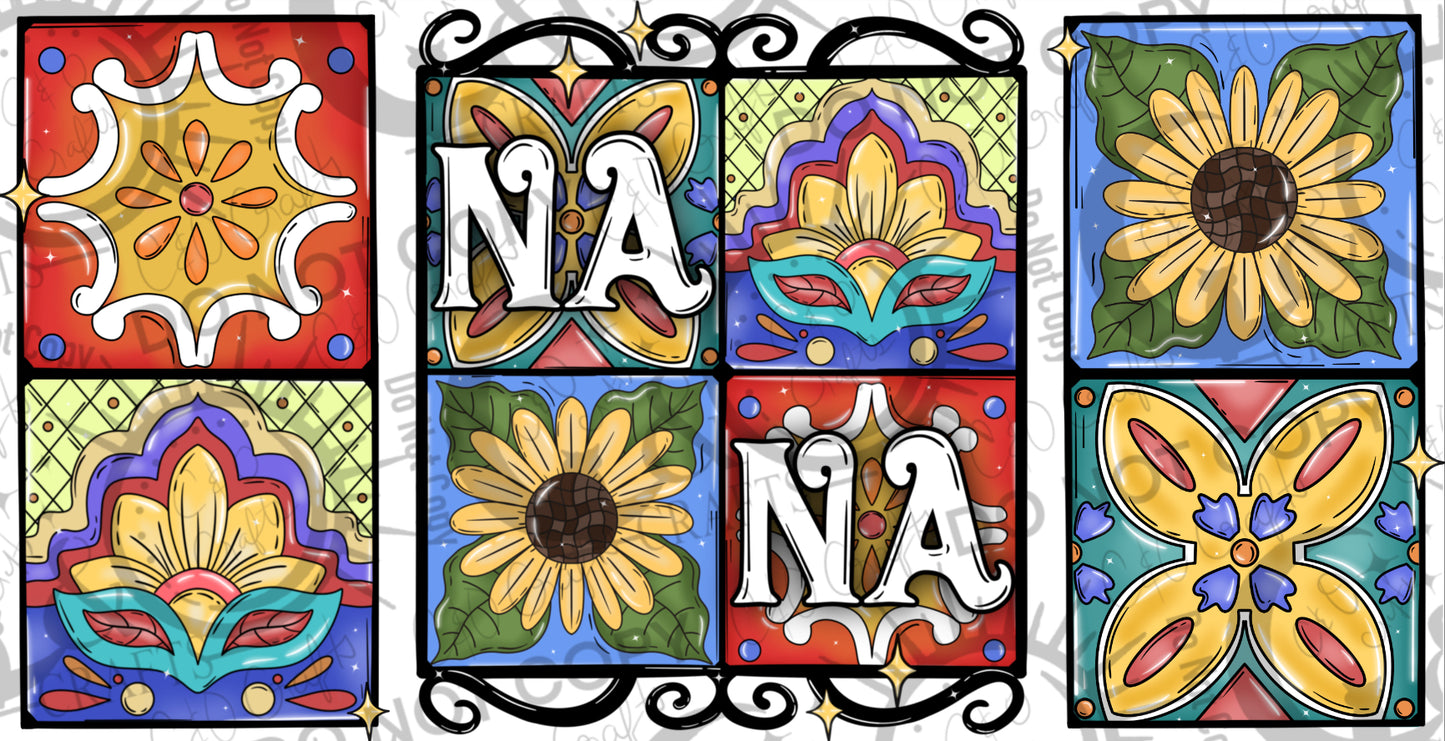 Nana Talavera Tiles 16oz Wrap