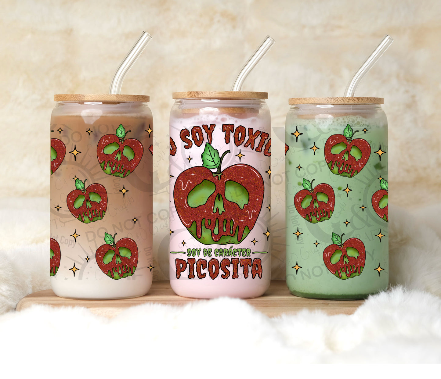Picosita Apple 16oz PNG
