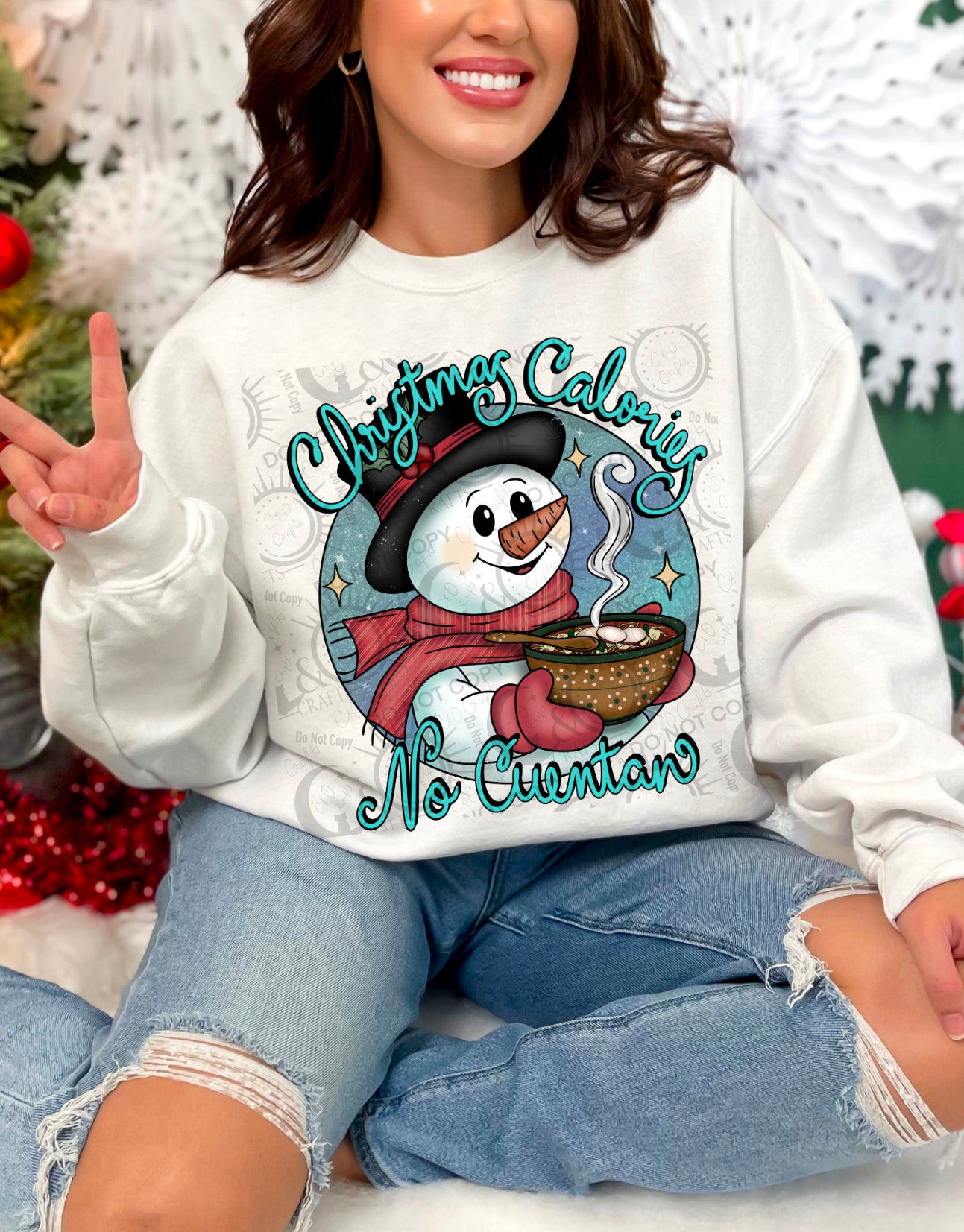 Christmas Calories PNG