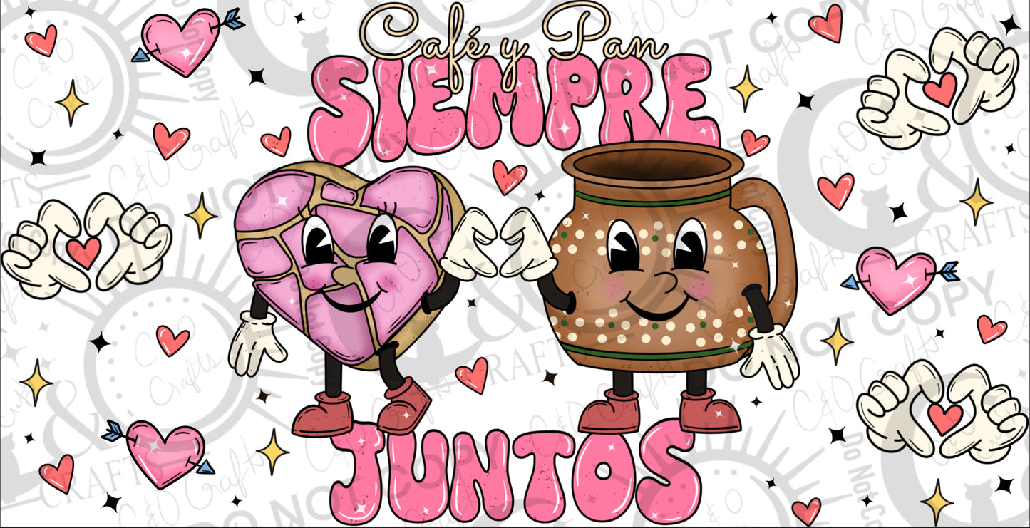 Siempre Juntos 16oz PNG