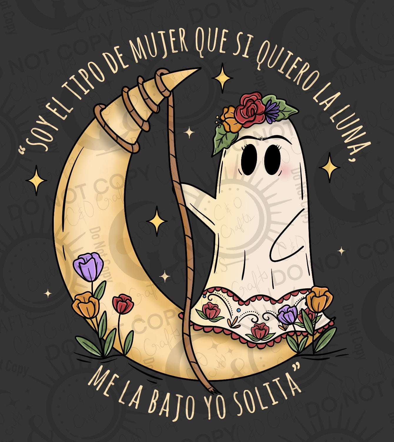 Frida Ghoul II (Yellow) PNG