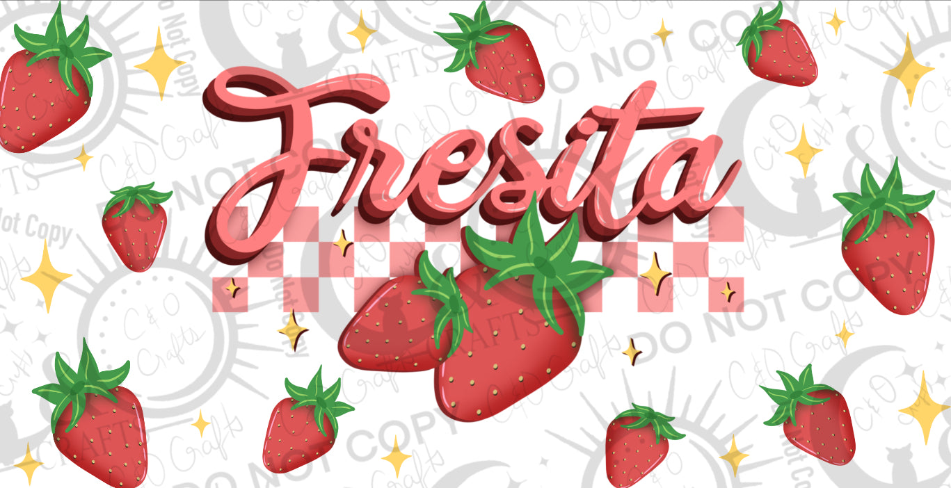 Fresita 16oz PNG