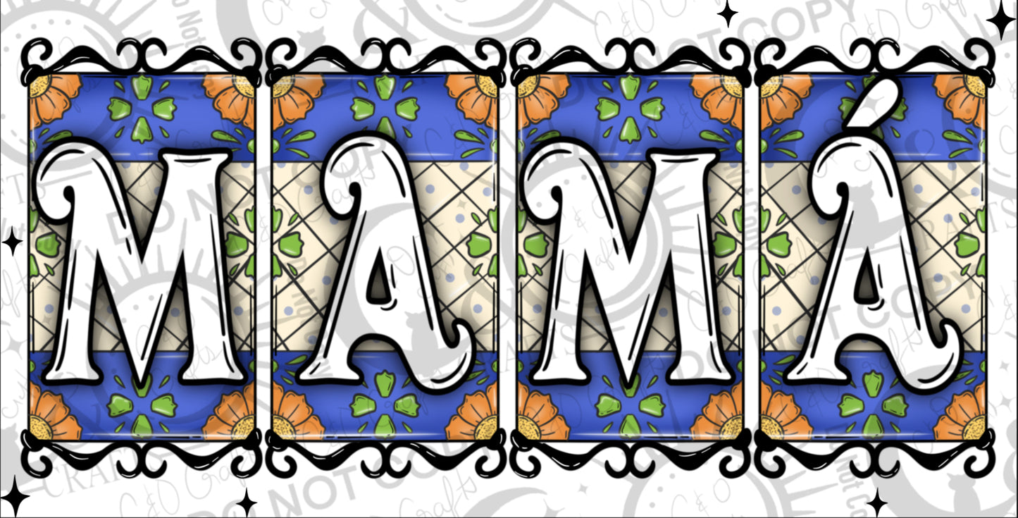 Mamá Talavera version 2 16oz Wrap