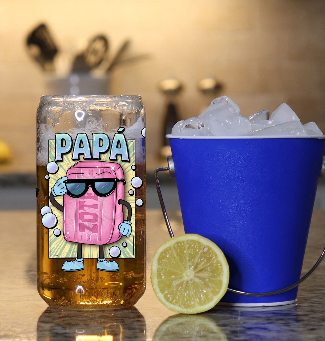 PapáZote 16oz PNG