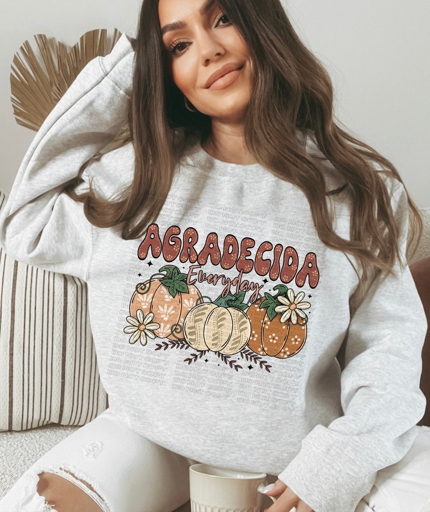 Agradecida Everyday PNG