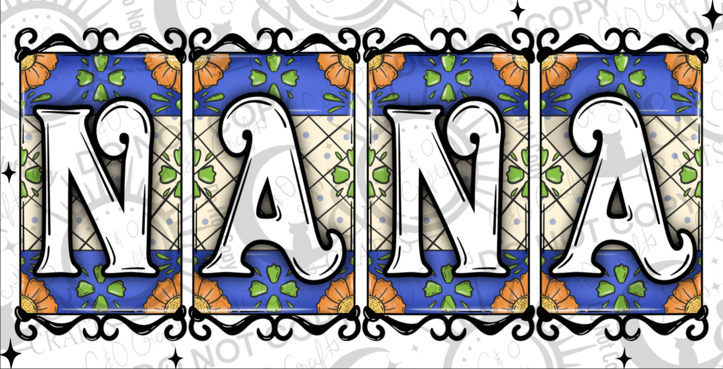 Nana Talavera version 2 16oz Wrap