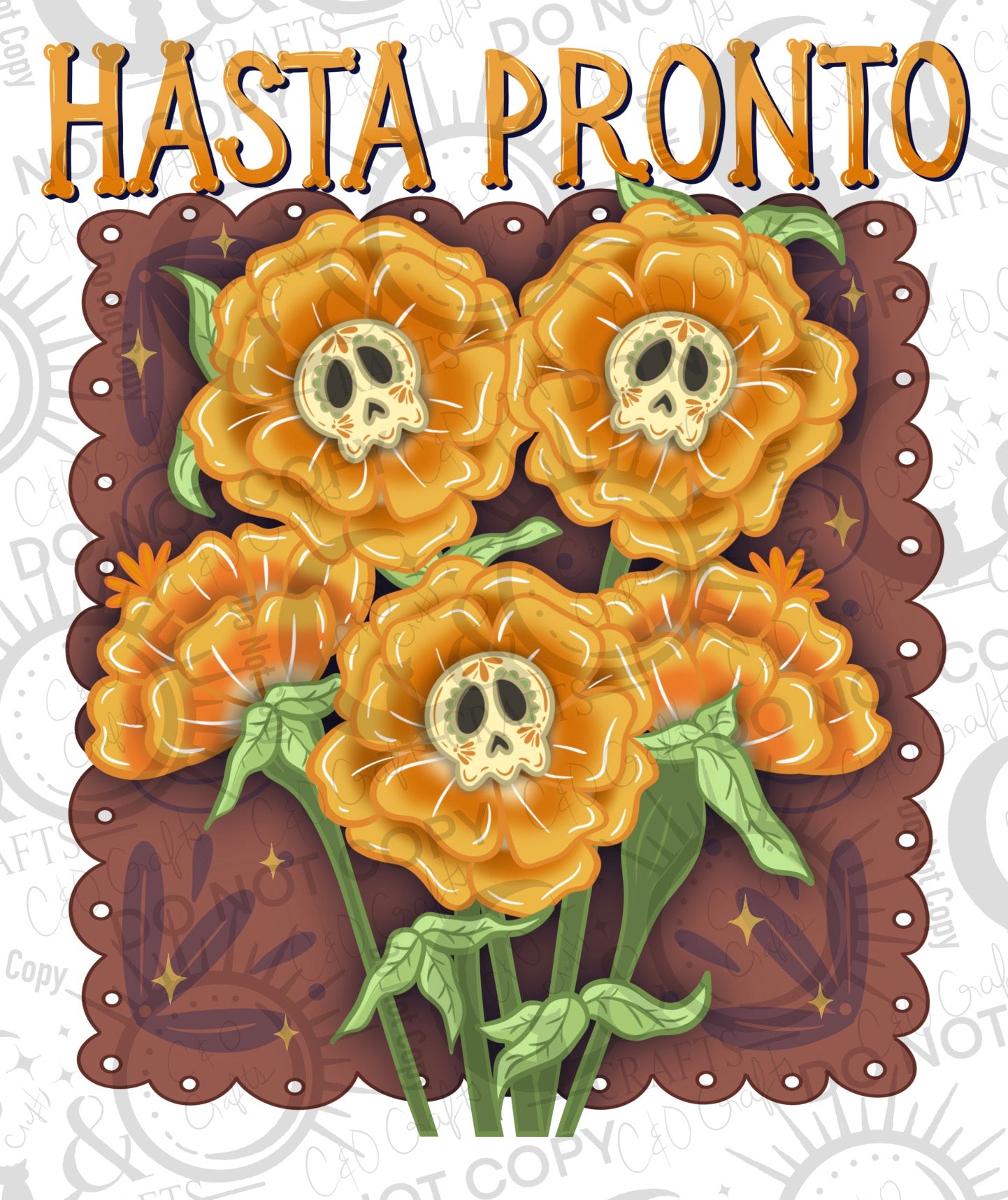 Hasta Pronto Mauve PNG