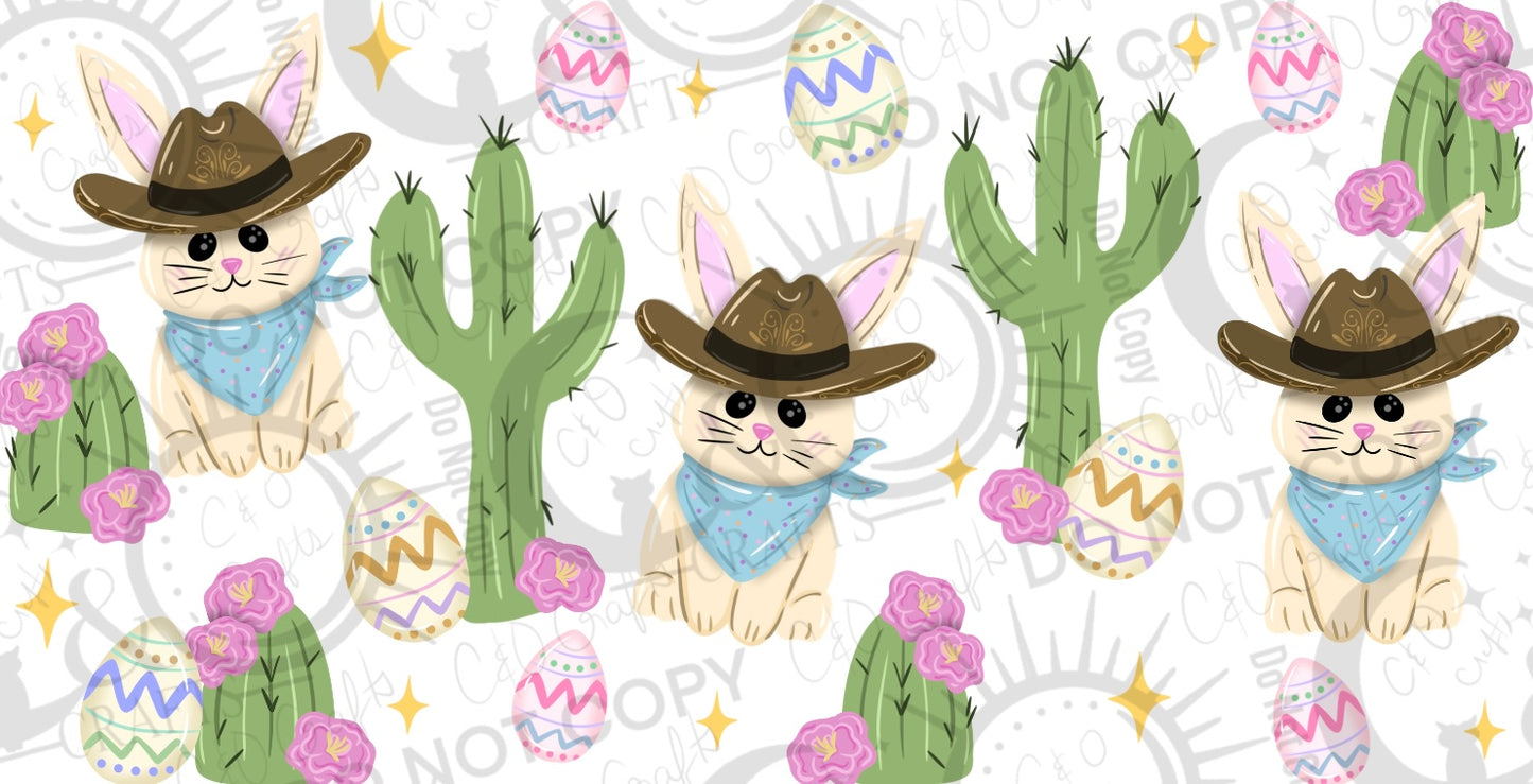 Vaquero Bunny 16oz PNG