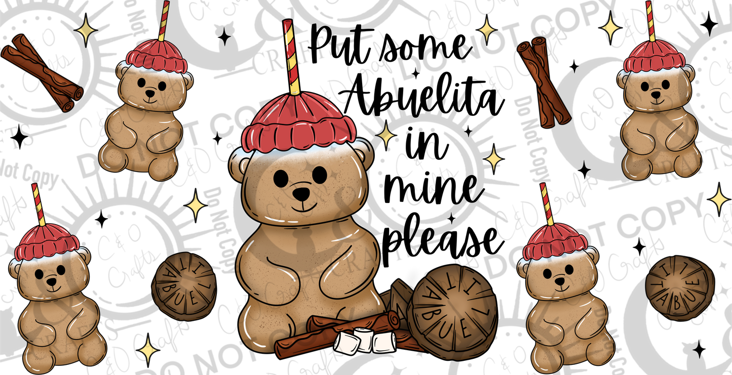 Abuela BearCup 16oz PNG