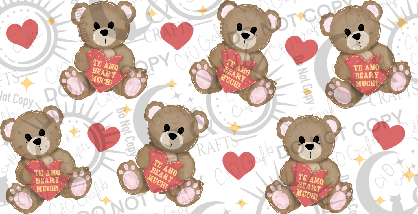 Beary Much 16oz PNG