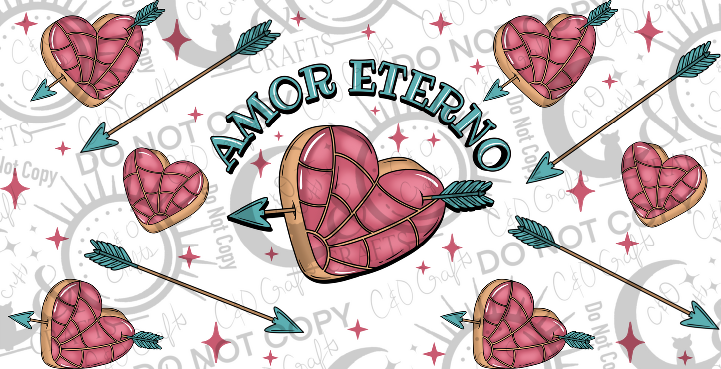 Amor Flechado 16oz PNG