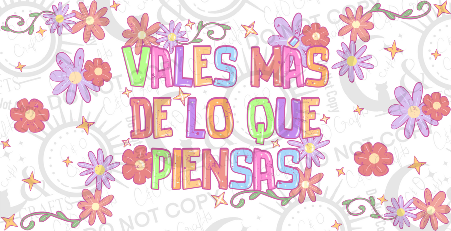 Vales Más 16oz PNG