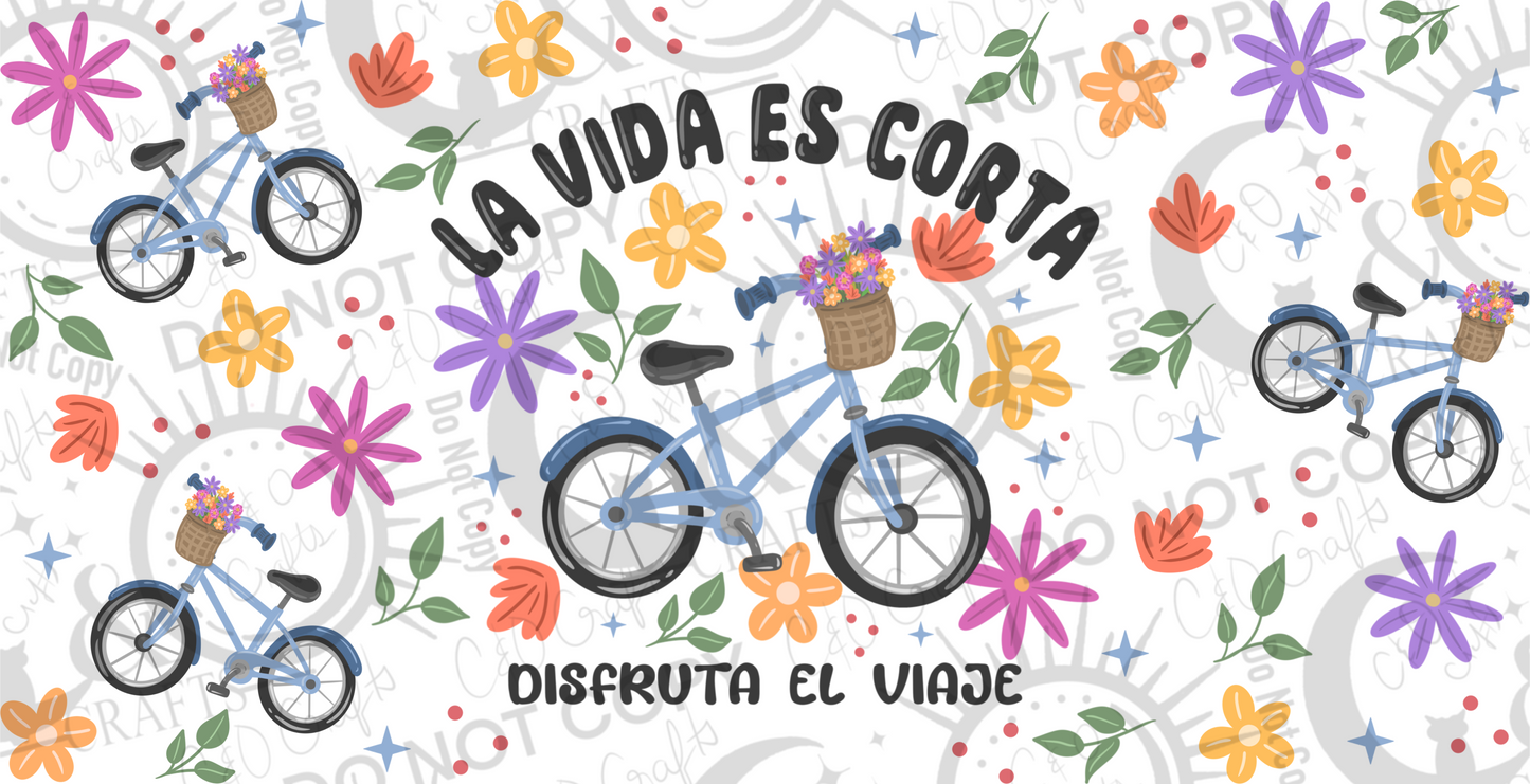 La Bicicleta 16oz PNG