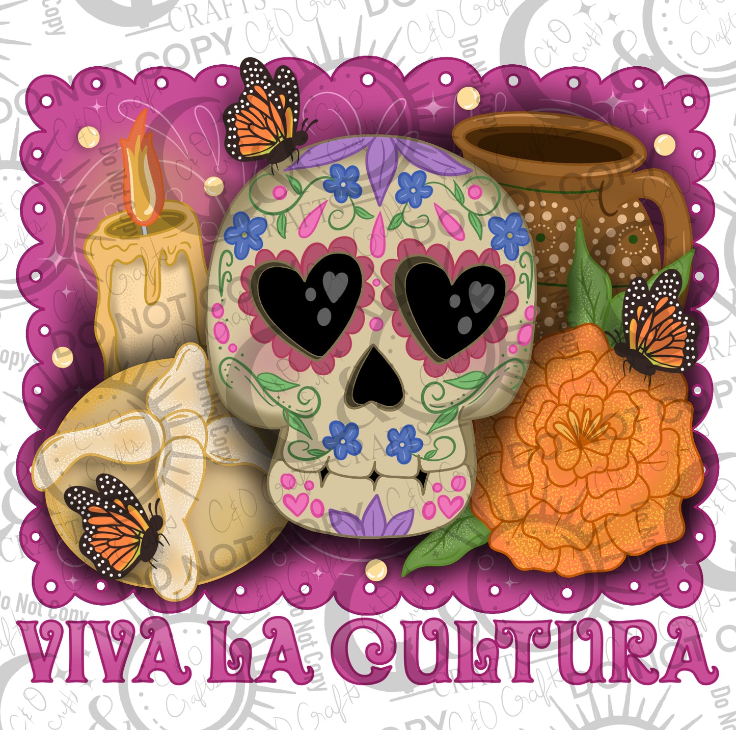 Cultura Viva Pink PNG