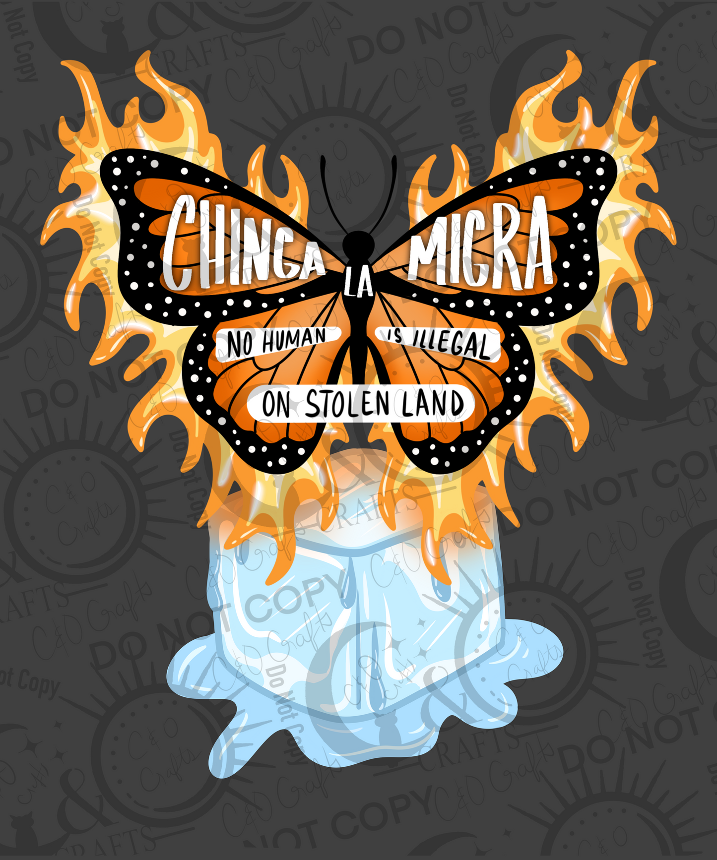 Flaming Monarch 2 PNGs